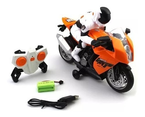 Moto Control Remoto Recargable Autobike 007