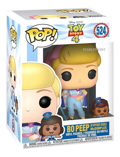 Funko Pop Boo Beep 524 Original Toy Story 4 Scarlet Kids