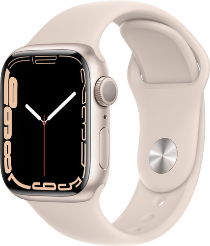 Imagen 2 de 7 de Smartwatch Apple Serie 7 Gps 45mm Aluminio Verde Aluminio