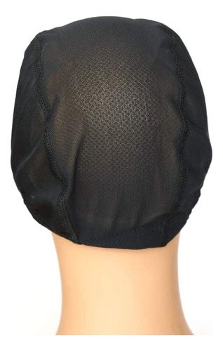 Btwtry Stretch 1.3x3inch U Part Wig Cap With Mono Lace Dome