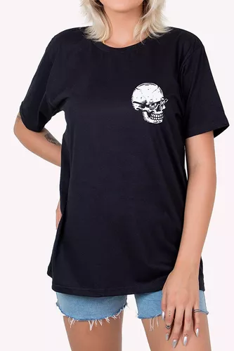 Camiseta Malha Fria Camisa Basica Oakley Skull Caveira Top