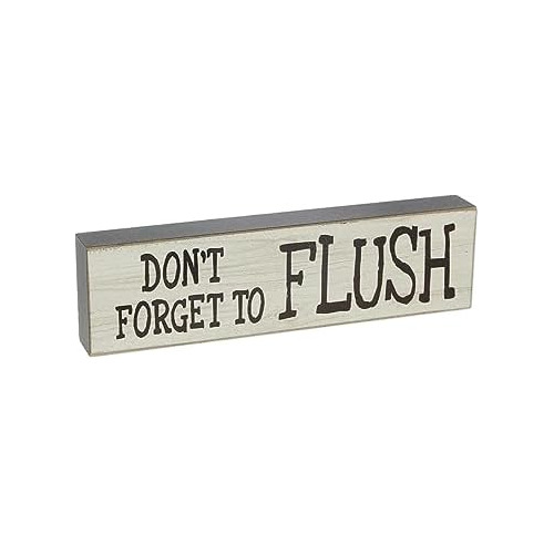 Pobre Niño 5.5  X 1.5   Don&#39;t Forget To Flush  Let...