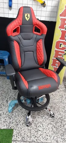 Silla Gamer Estilo Ferrari Oficina Trabajo Video Juegos Play