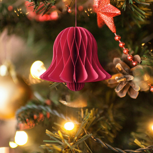 Adorno Colgante Navideño, Colgante 11x10 Cm Campana
