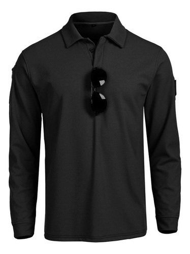 Camisas Tipo Polo Para Hombre, Mangas Largas