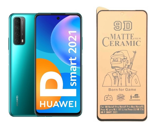 Vidrio Cerámico Protector Para Huawei P Smart 2021    