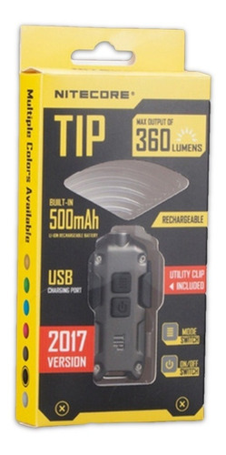 Imagen 5 de 7 de Mini Linterna Nitecore Tip - Llavero, Trekking, Camping