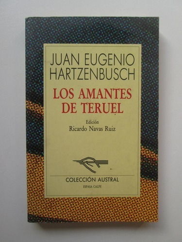 Libro  Los Amantes De Teruel 