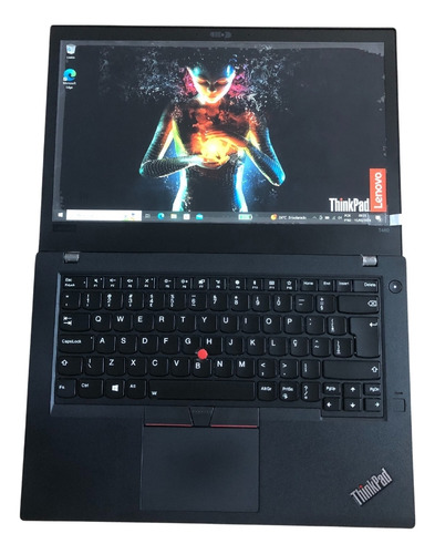 Notebook Lenovo Thinkpad T480 I5 16gb Ssd 512 Nvme Preto