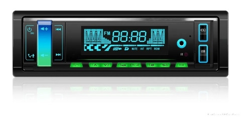 Auto Radio Quantum 1 Din - Bluetooth / Usb /am / Desmontable