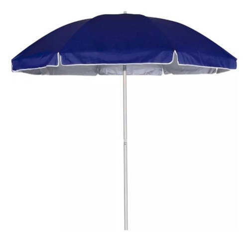 Guarda Sol 2,5m 10 Varetas Oxford Elite Cor Azul