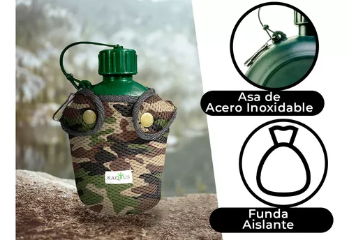 Cantimplora Militar Cooler Camping Airsoft Termo