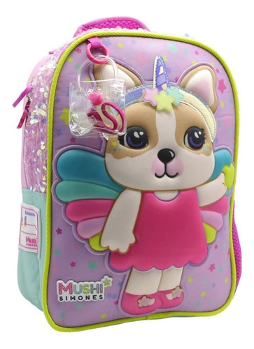 Mochila Escolar Simones Mushi Butterfly