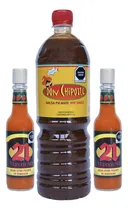 Comprar Pack 2 Salsas 21 Habanero 150ml + Botanera Don Chipotle 1l