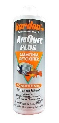 Eliminador De Amoniaco Y Clorina P/acuarios Kordon 473ml