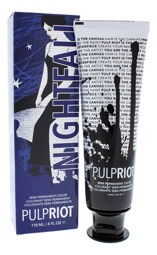 Pulp Riot - Color De Cabello Semipermanente, 4 Onzas, Anoch.