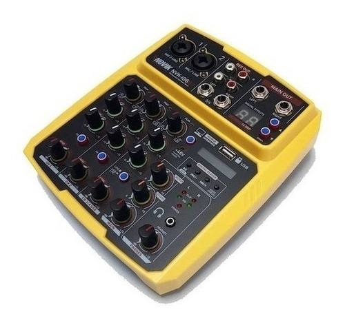 Mixer Consola Novik Nvk-i06 6 Ch Usb Rec & Play
