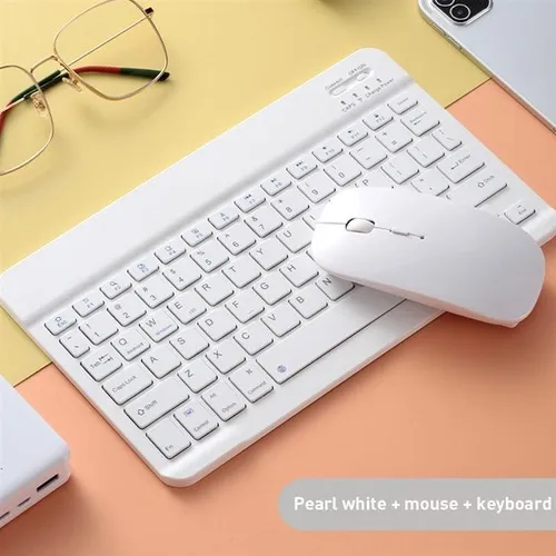 Mini Teclado Inalámbrico Bluetooth De 10 Pulgadas Para iPad