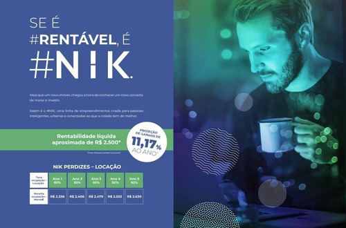 Imagem 16 de 17 de Studio 22,50m² - Nik Perdizes (planik)