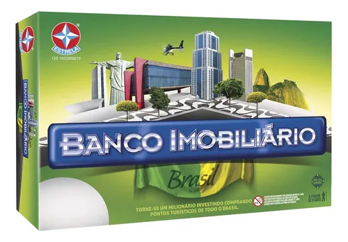 comprar Banco Imobiliário Brasil Propriedades Brasileiras Estrela