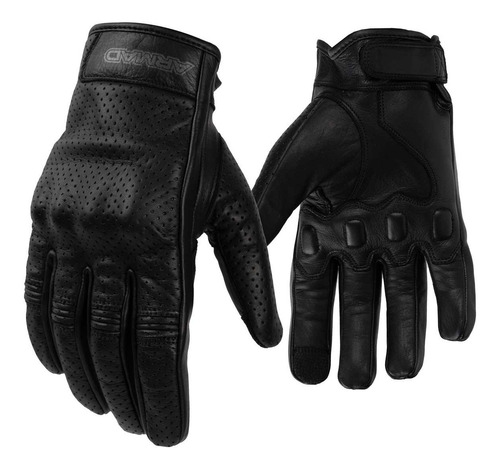 Guantes Para Moto Armad Gear Sonik Cuero Perforado