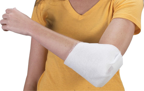 Bilt-rite Mastex Health Protector De Talón/codo, Blanco. Fab