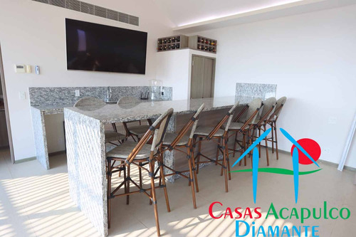 Cad La Isla Java D Ph. Penthouse En Condominio De Playa. Con Roof Garden, Alberca Privada Y Vistas Panorámicas