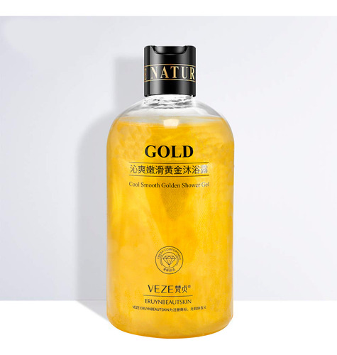 Gel De Ducha Corporal Dorado Veze Hidrata Y Suaviza 550ml