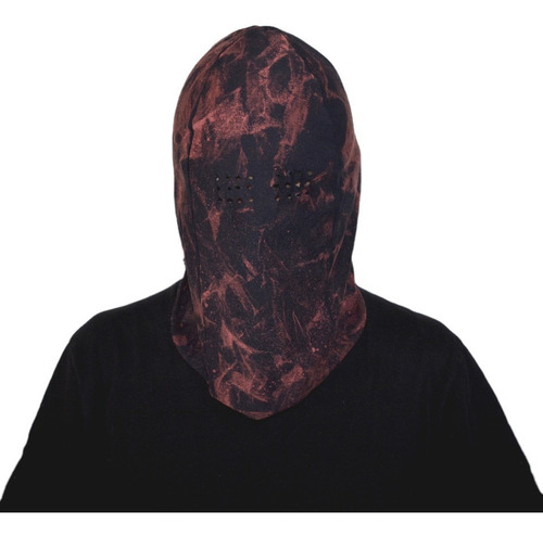 Imagen 2 de 6 de Mascara Grunge Blue Acidwash Facemask Kanye Algodon Gr1