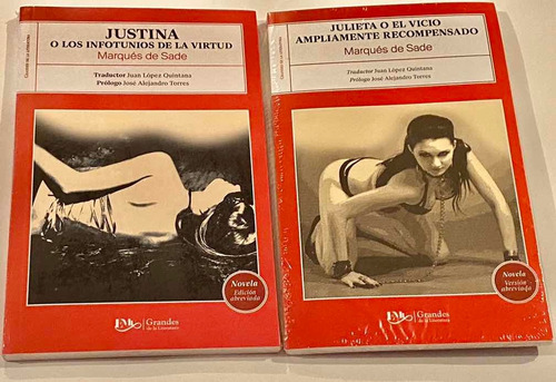 Imagen 2 de 6 de Julieta + Justina Marqués De Sade Envio Gratis