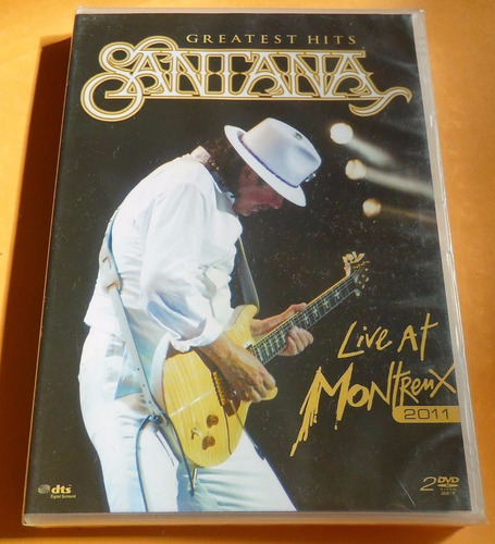  Dvd Santana - Greatest Hits - Live At Montreux 2011 - Duplo