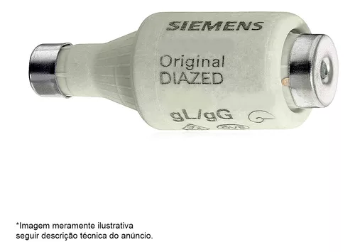 Fusível Diazed D Ii Retardada 500v 4a 5sb221 - Eletrica Bahiana