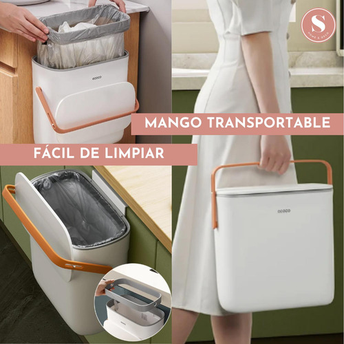 Contenedor De Basura Colgante Cocina
