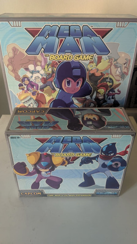 Mega Man: The Board Game + Expansion + Personajes Extra