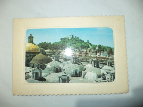 Vintage (circa 1960) Tarjeta Navideña Cholula. A