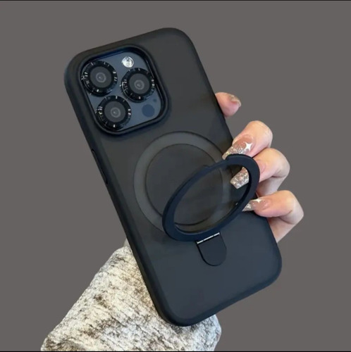 Capa Capinha Case Ryl Para Iphone 15 Pro Preto
