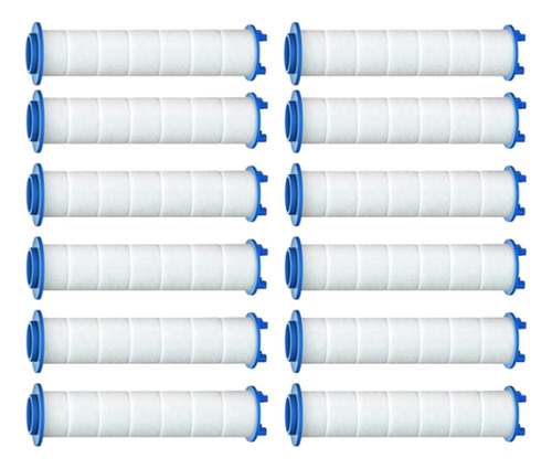 Filtro De Ducha De Repuesto Para Agua Dura, 12 Unidades, Alt