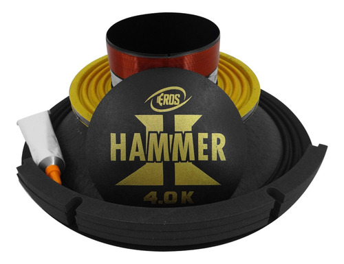 Kit Reparo Alto Falante Eros Hammer 4.0 12  4 Ohms Original