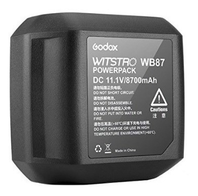 Batería Godox 11.1v 8700mah Para La Serie De Flashes Ad600