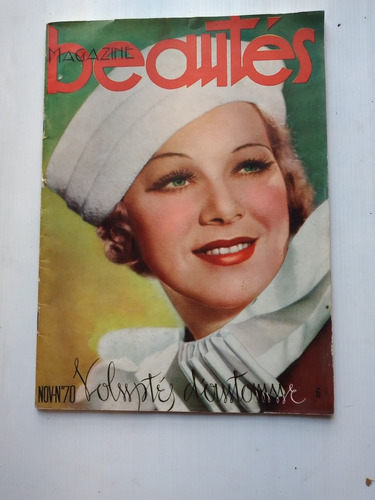 Antiguo Magazine Beautes - N° 70 - 1936