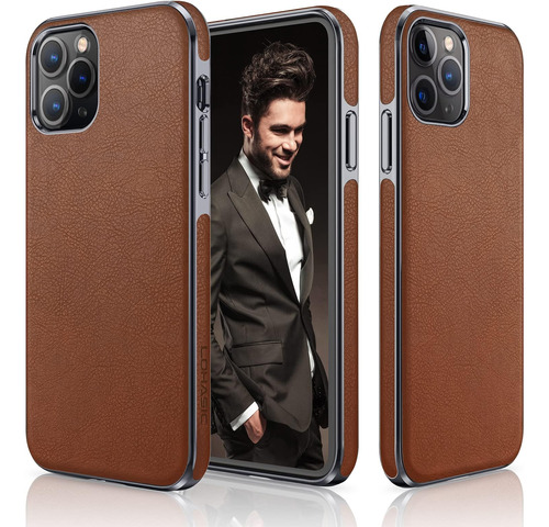 Funda Lohasic Para iPhone 12 Pro Max Brown1