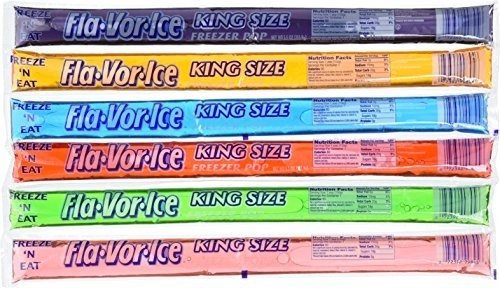 Paletas Heladas Fla-vor-ice, 6 Sabores Surtidos 45 X 5.5 Oz