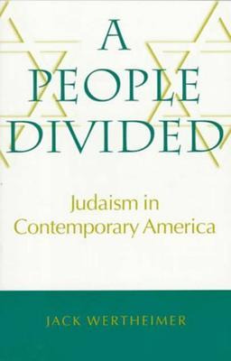 Libro A People Divided - Judaism In Contemporary America ...