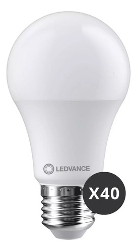 Pack X 40 Lámpara Foco Led Ledvance Osram 5,5w=40w Por E631