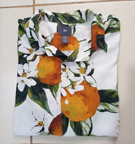 Camisa Tmmy Quickilver Banana Rep Vansss Zagna Nutic H&m (Usado)