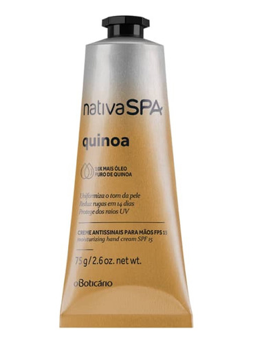 Crema Hidratante De Manos Nativa Spa Quinoa Oboticário