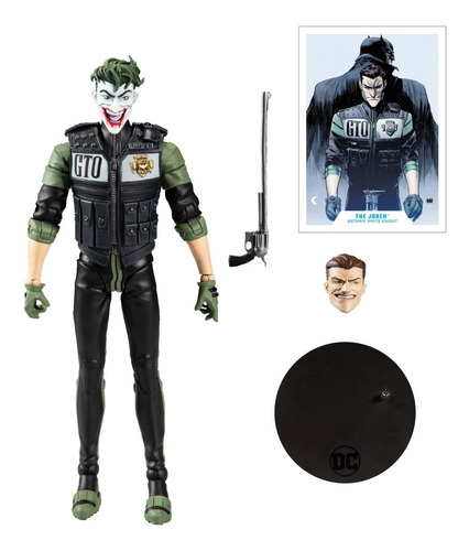 Figura Joker White Knight Mcfarlane Caballero Blanco Dc