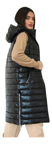 Chaleco Largo Tmill Para Mujer Impotado Original