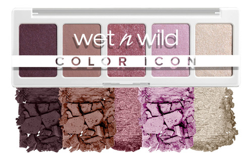 Paleta De 5 Sombras Ojos Wet N Wild Color Icon Petalette