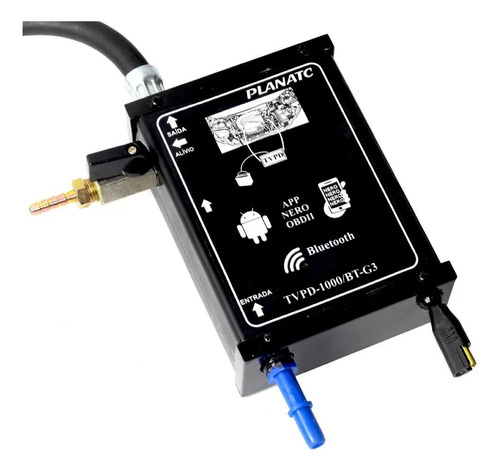 Testador Vazão/pressão S/display Tvpd-1000/bt-g3 Planatc